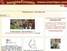 Tablet Screenshot of ceramique.com